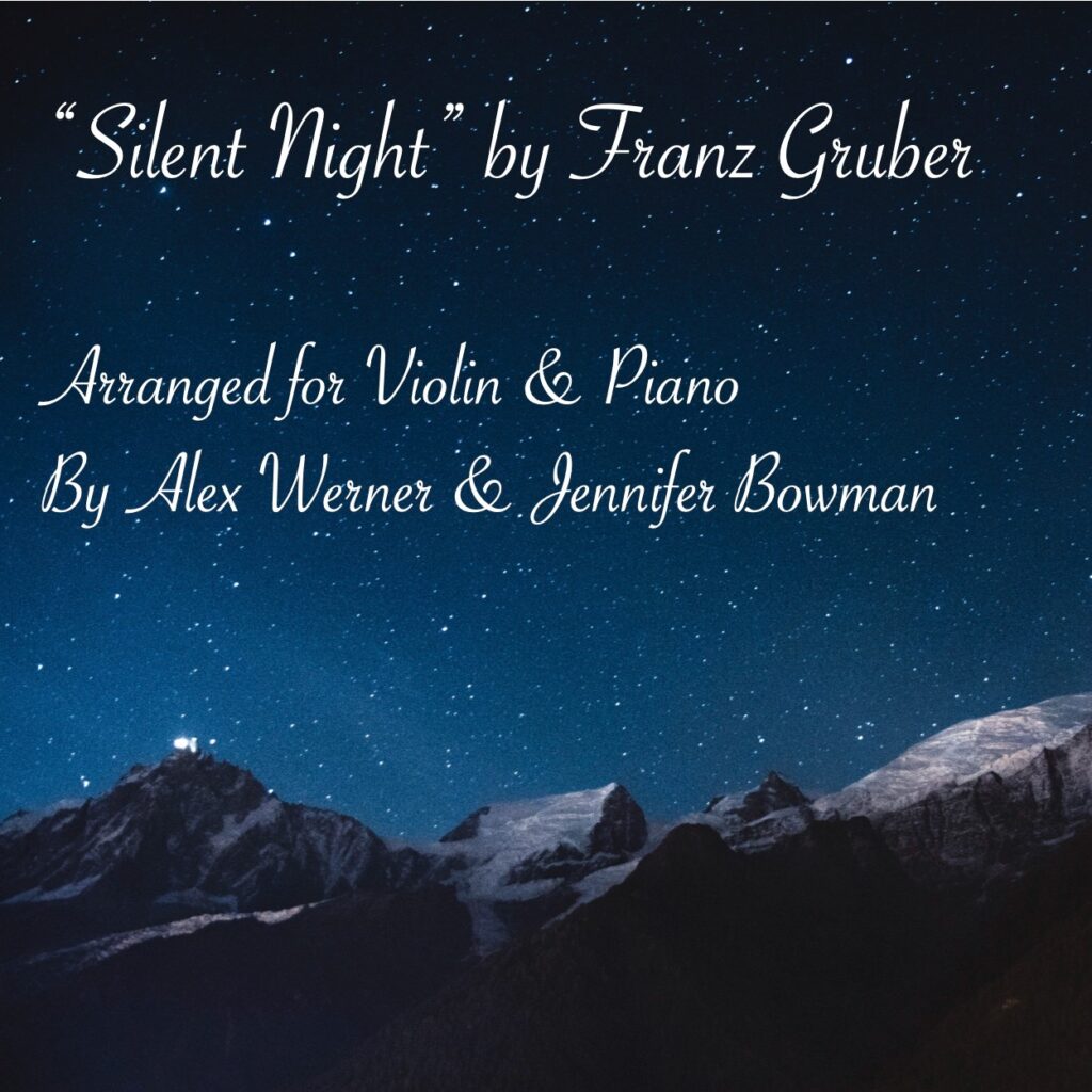 Silent Night - Violin and Piano (Key of Eb)