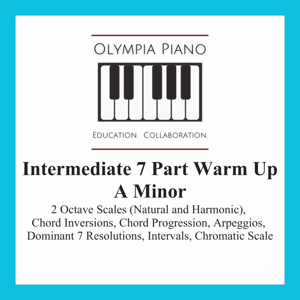 02. Intermediate 7 Part Warm Up A Minor