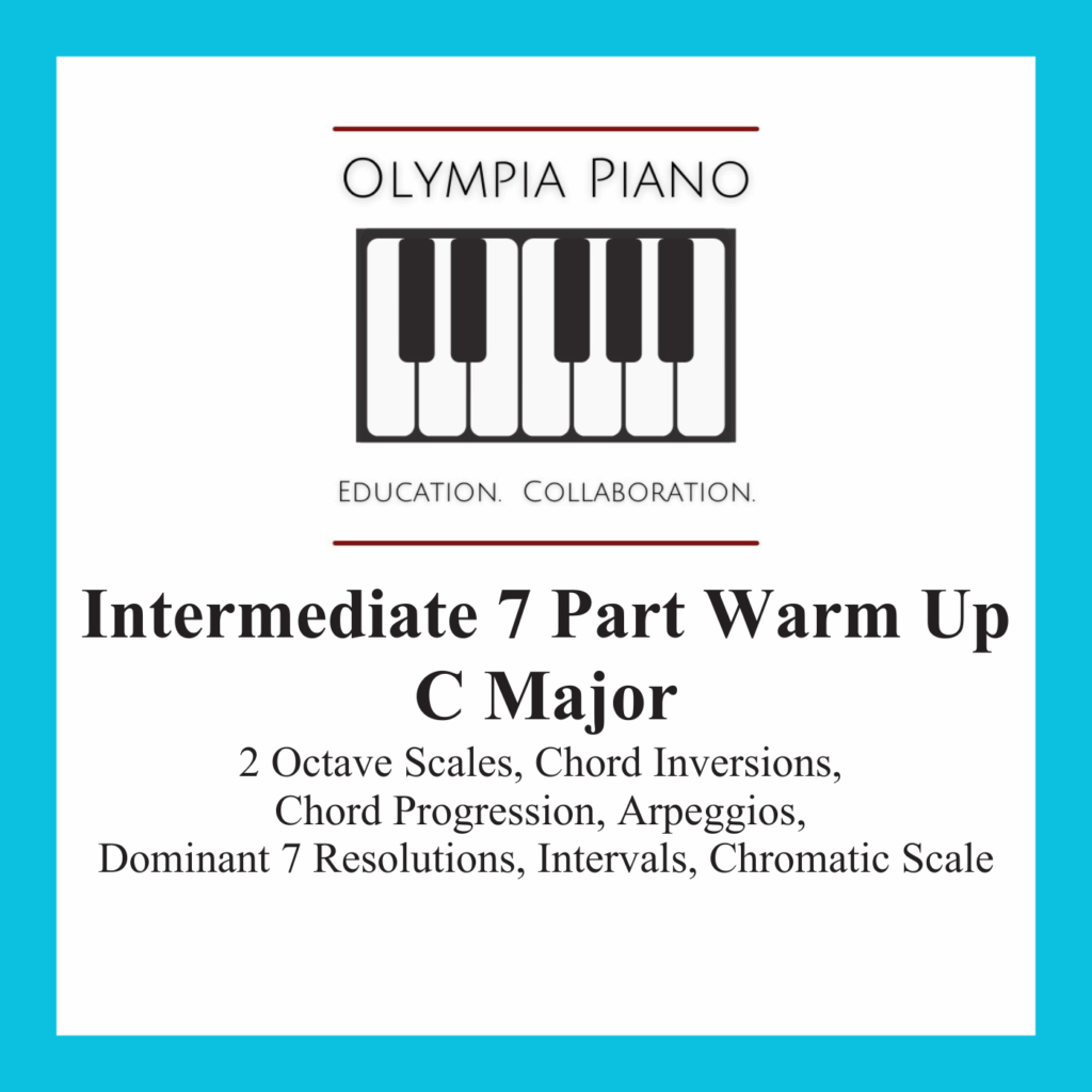 01. Intermediate 7 Part Warmup - C Major