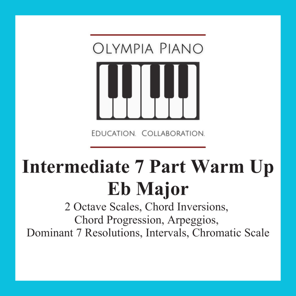 19. Intermediate 7 Part Warm Up in E Flat Major