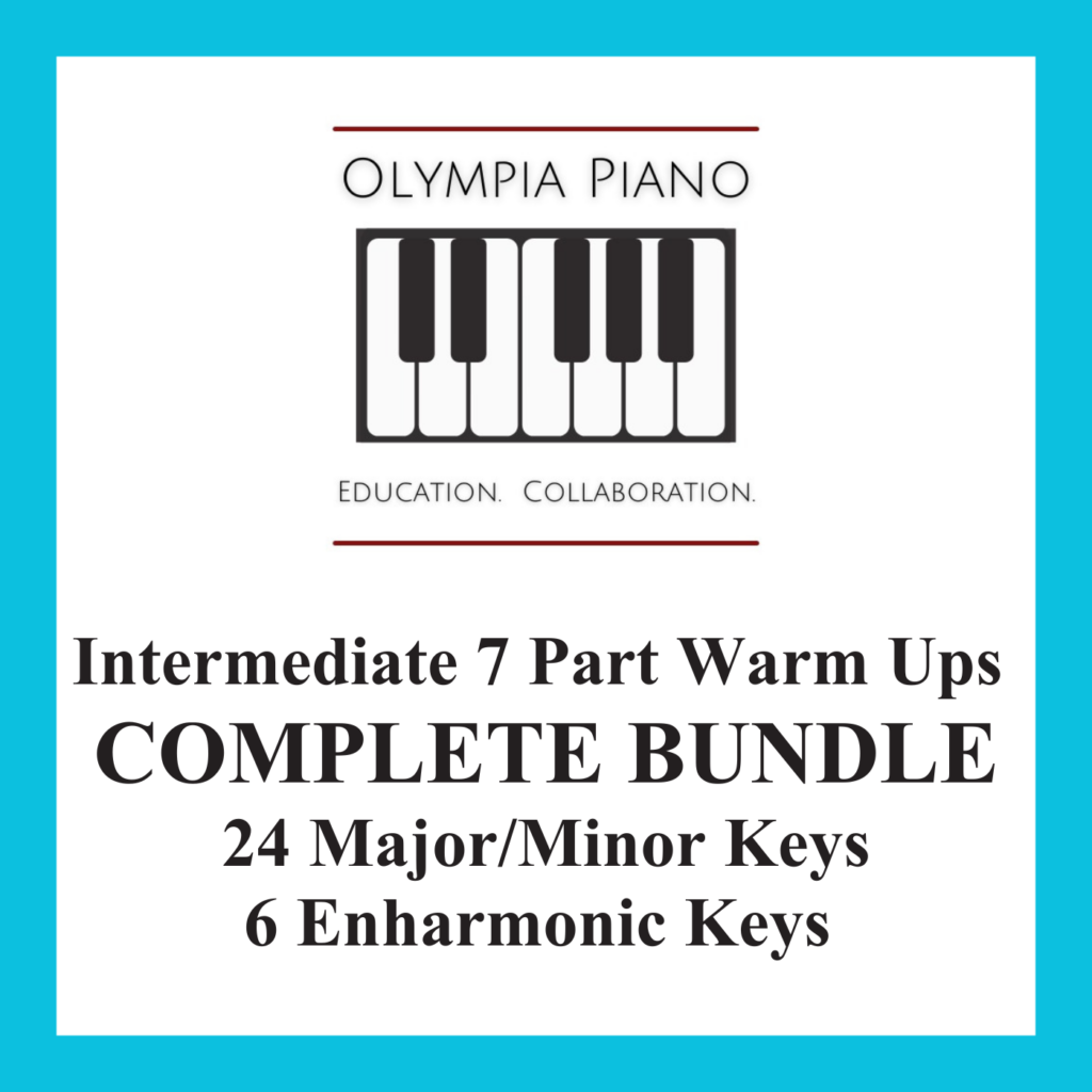00. Intermediate 7 Part Warm Ups Complete Bundle