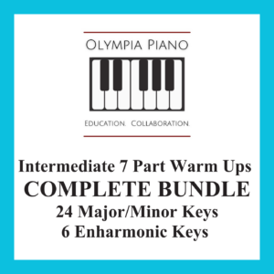 00. Intermediate 7 Part Warm Ups Complete Bundle