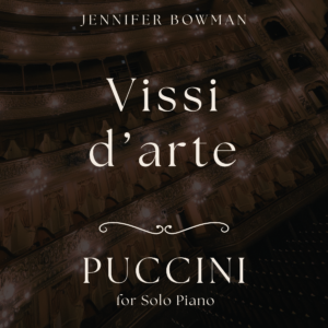 Vissi d'arte from "Puccini for Solo Piano"